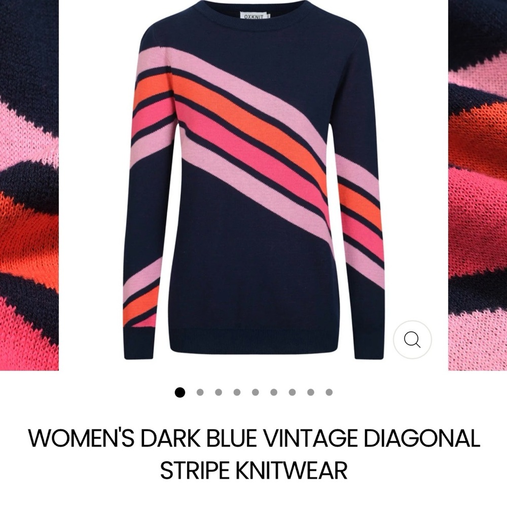Oxknit retro style sweater
